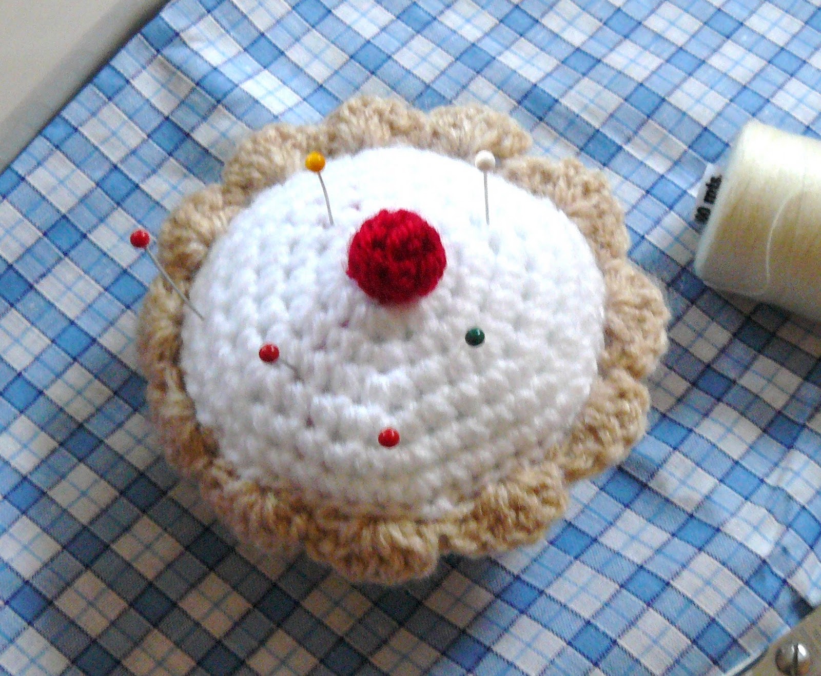 The Fluffy Duck Handmade pincushions ideal stocking fillers