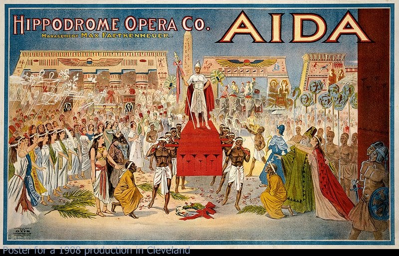 The Drinking Song from La traviata and the Grand March from Aida