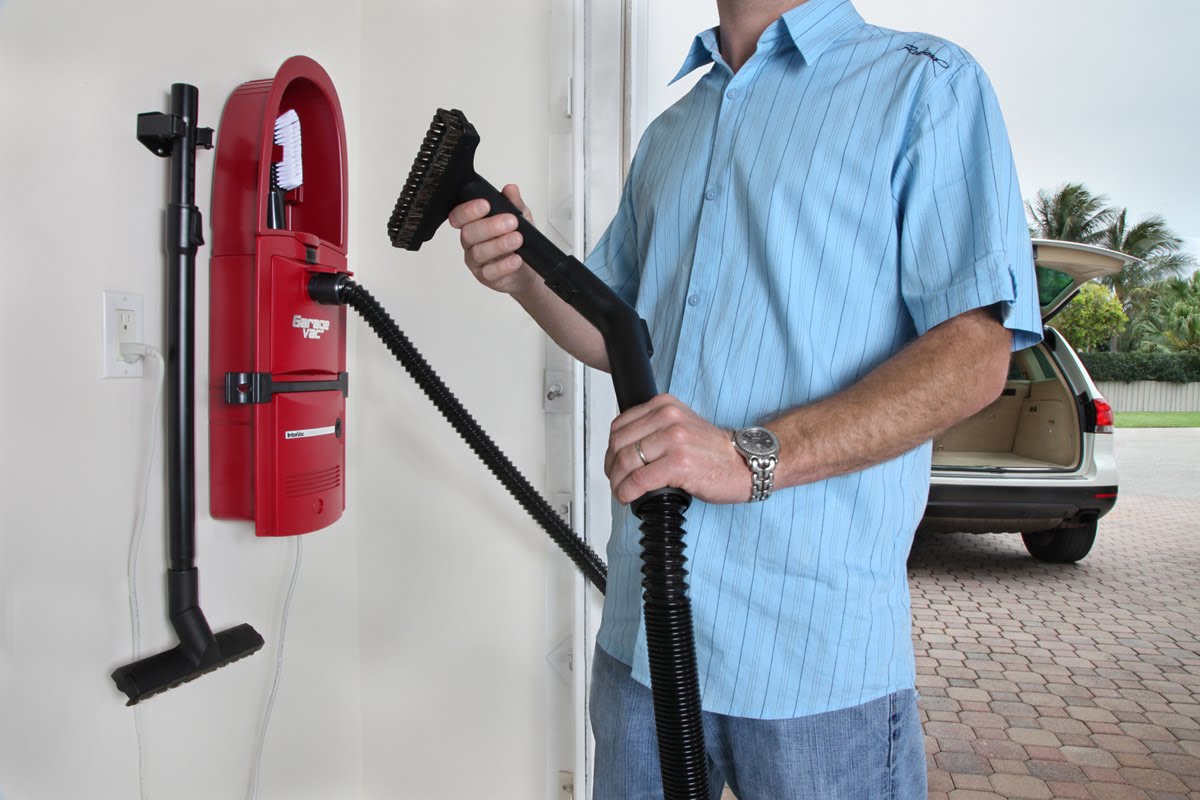Garage Vacuum by GarageVac Flush Mount the Garage Vacuum in your Wall