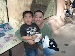 Daddy & Jayden at the COS zoo