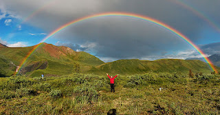 Double Rainbow in Alaska