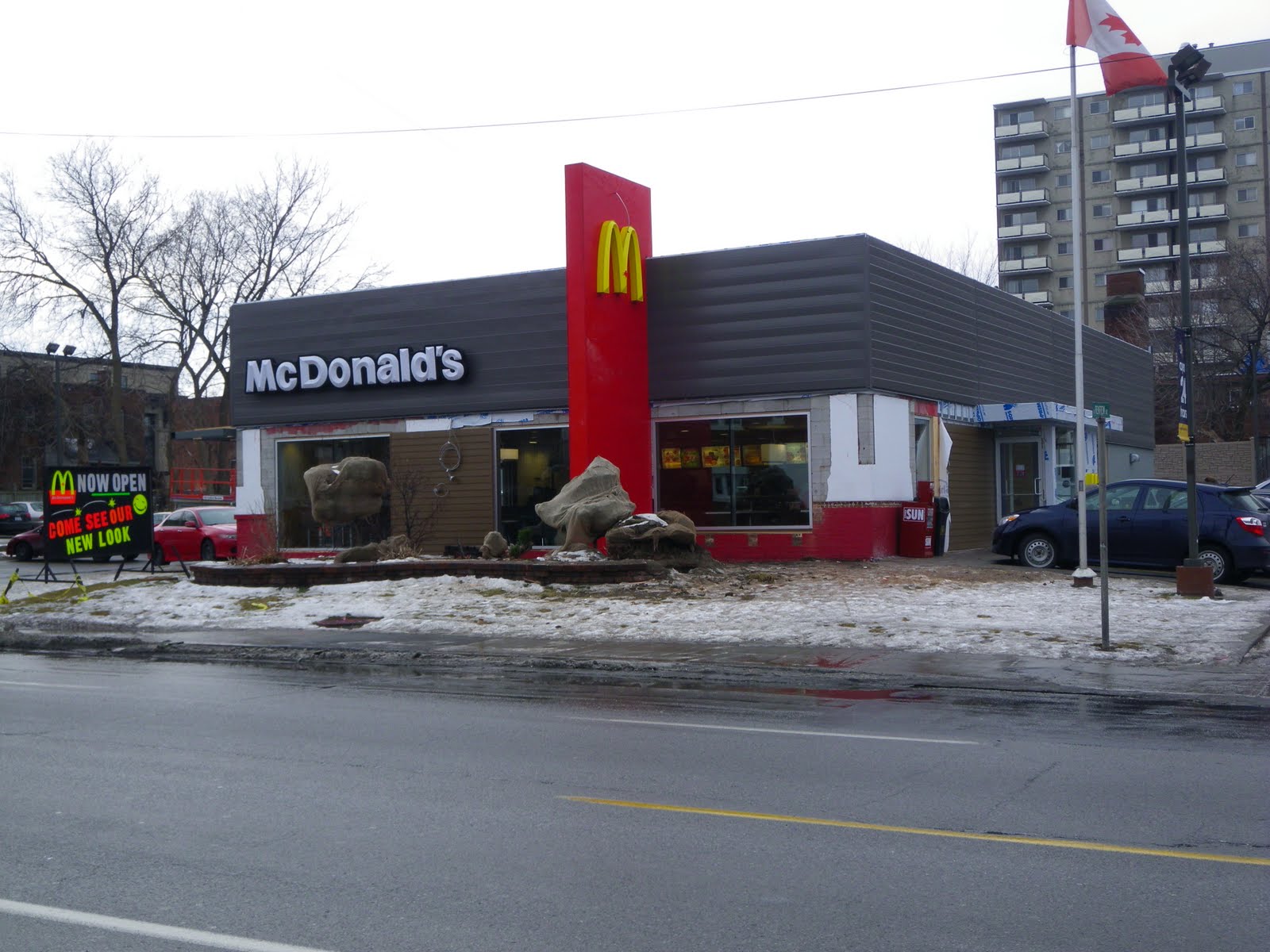 Images of Centretown McDonald's on Bronson the plywood gem