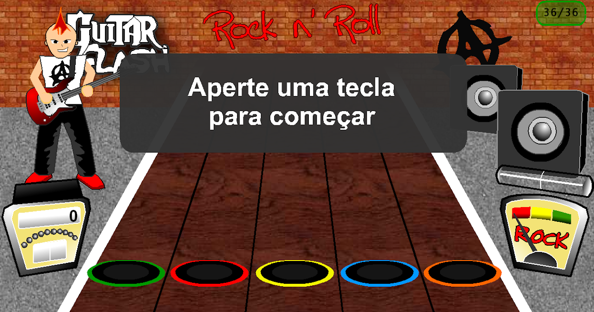 Guitar Hero Flash (swf) Clones Jogue online grátis