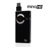 Flip Video MinoHD Camcorder, 60 Minutes (Black)