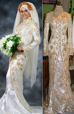 Islamic wedding dress