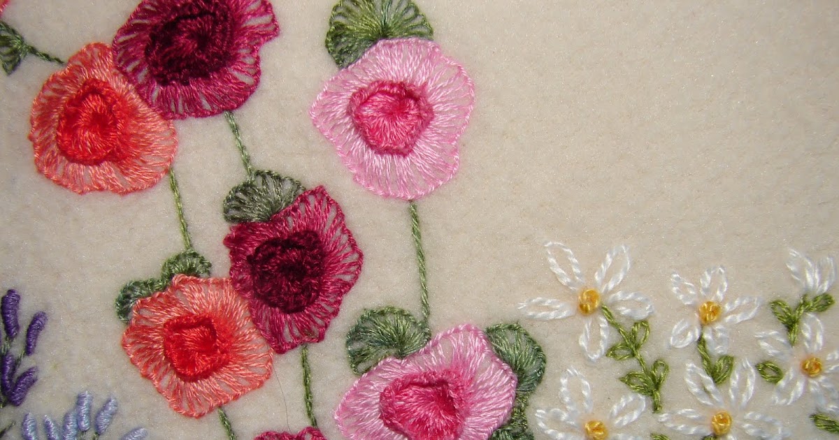 WANDERING THE CREATIVE PATHWAYS . . . Hand Embroidered Fleece Baby