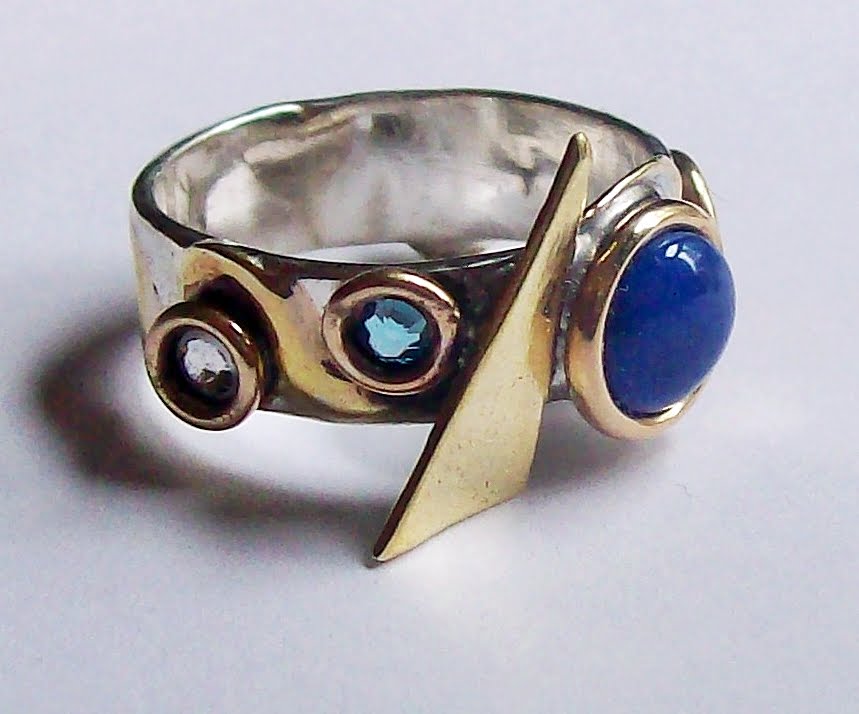 metalsmithing by W.Schweizer new fused rings