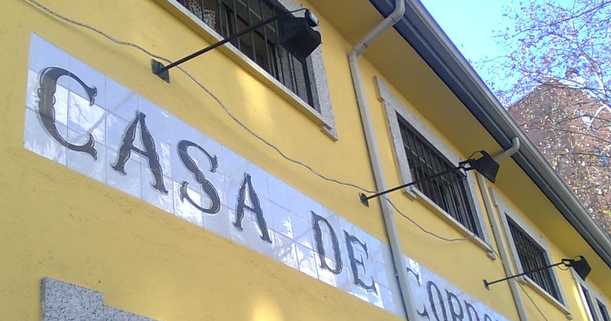 El gourmet comunero: Restaurante Casa de Córdoba