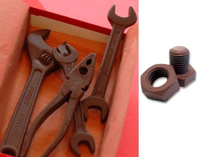 Arte com chocolate