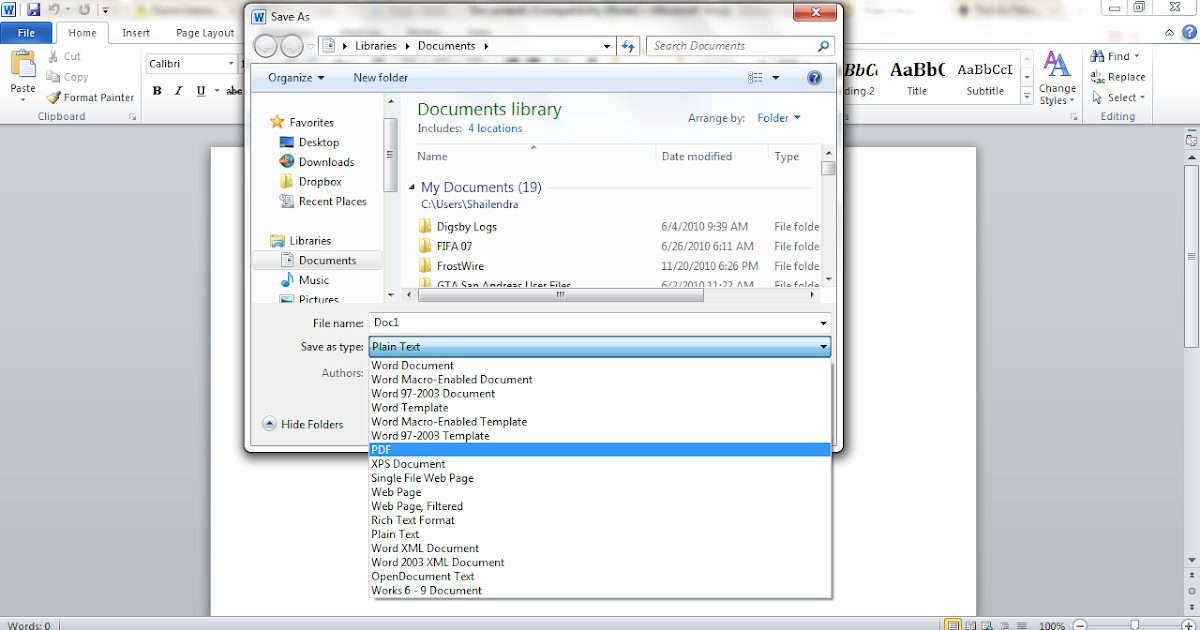 How to convert any file into pdf