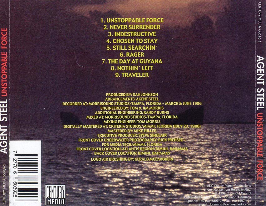 JD POWER FOREVER Agent Steel Unstoppable Force