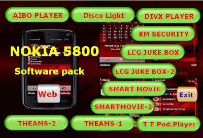 NOKIA 5800 software pack 5800+PACK