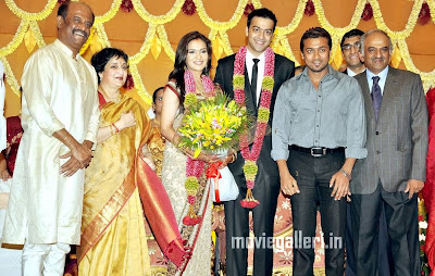Actor Surya in Soundarya Rajinikanths wedding