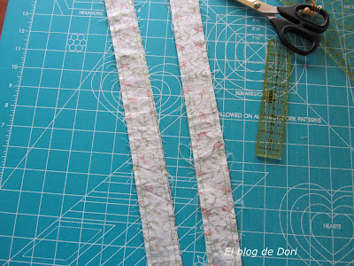 El blog de Dori: Tutorial Bolsita baño