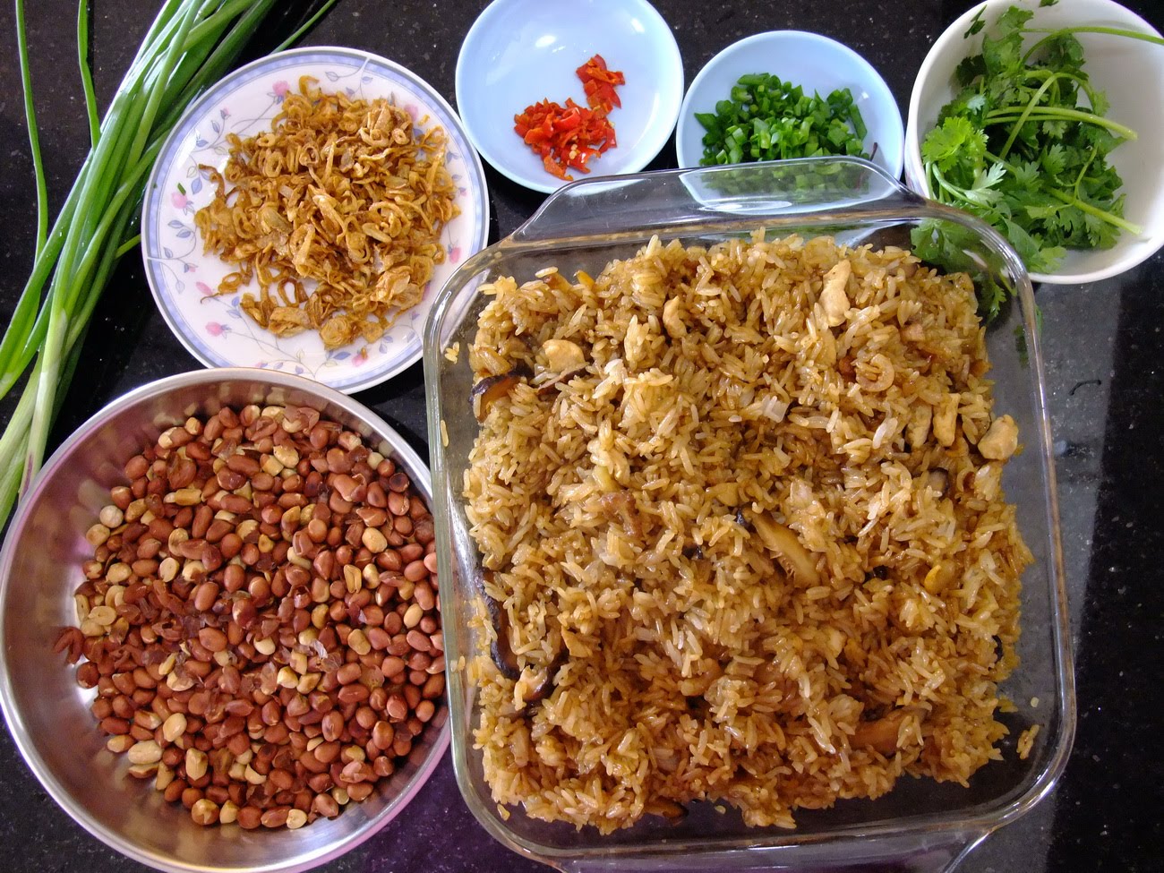 Veronica's Kitchen STEAMED GLUTINOUS RICE