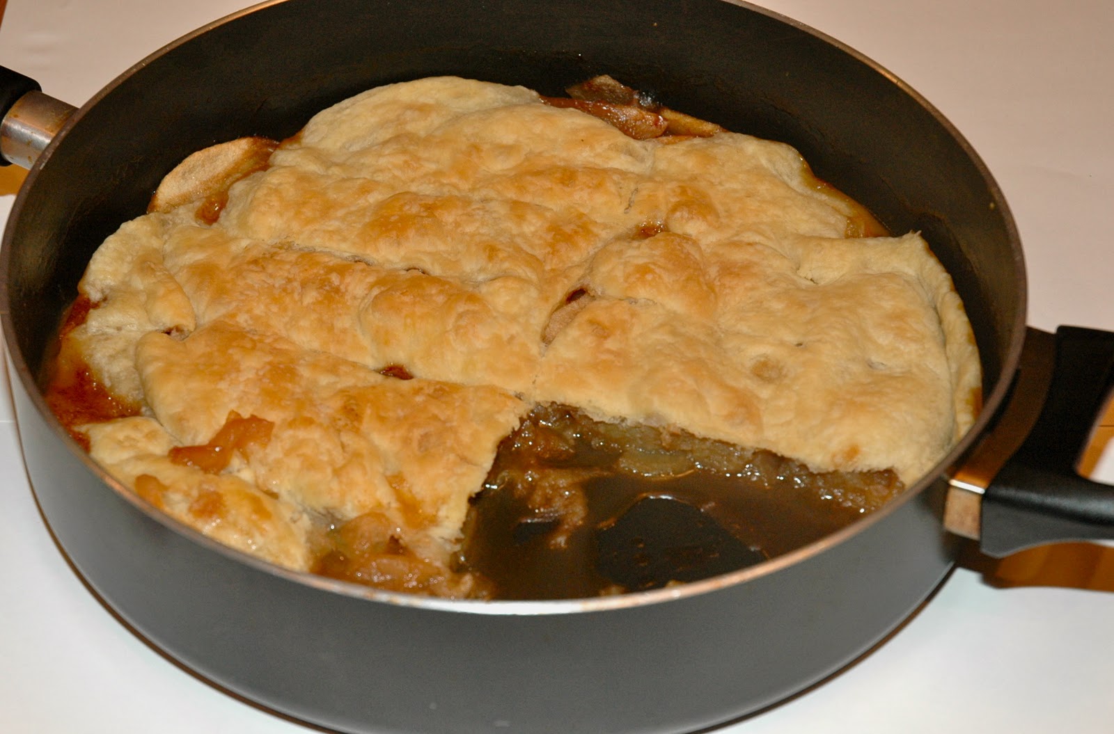 A busy lizzie life Apple Pie in a Frying Pan