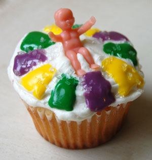 mardi gras king cake baby