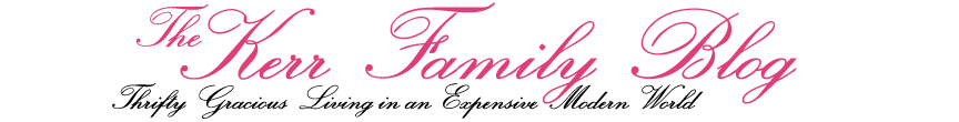 The KERR FAMILY Blog