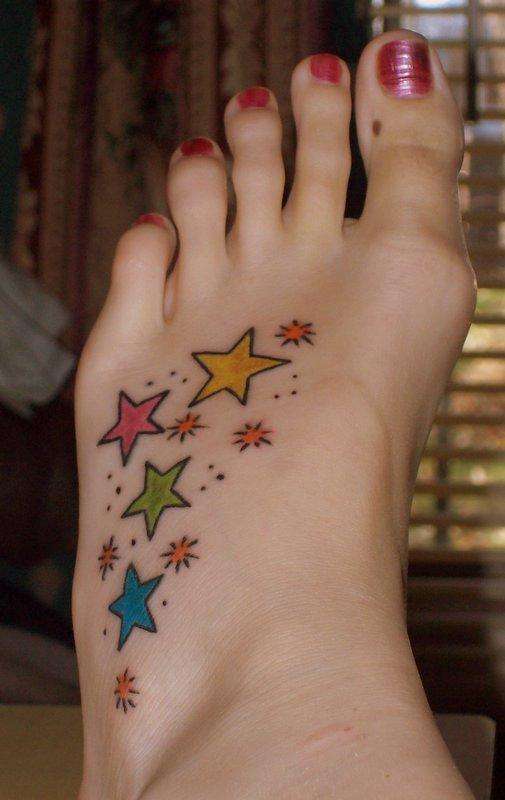 star tattoos on your wrist