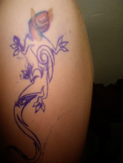 Lizard tattoo designs, Tribal lizard tattoo, Gecko lizard tattoos,