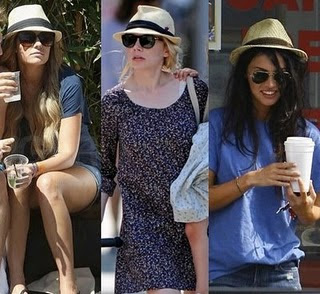 celebs with hats