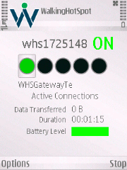 Samsung Omnia Software: WalkingHotSpot