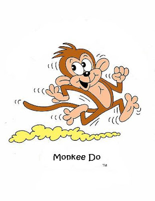 Cartoon Monkey Running