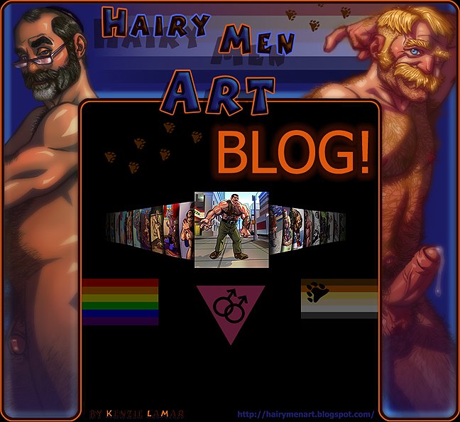 Hairy Men Art!