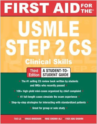 First Aid for the USMLE Step 2 CS, (Oct 2009) Third Edition FIRST+AID+STEP+2+CS+USMLE