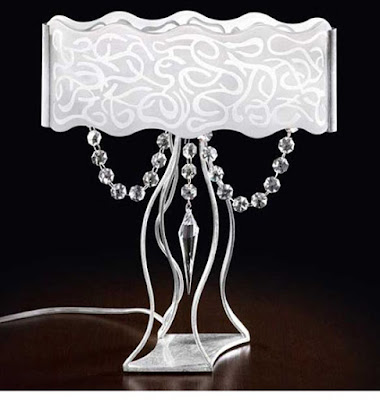 interior design glass table lamps