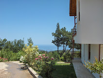 Sea view from ground floor balcony villa 190