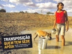 TRANSPOSIÇÃO - QUEM TEM SEDE APÓIA