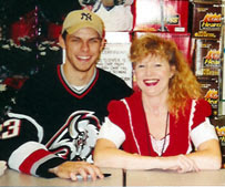 Judyann interviews Sabres Goaltender , Marty Biron