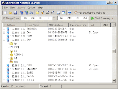 SoftPerfect Network Scanner v3.5.0.161