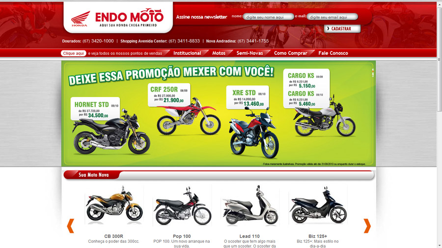 Propaganda e Marketing (67) 34215019 site Endo Moto