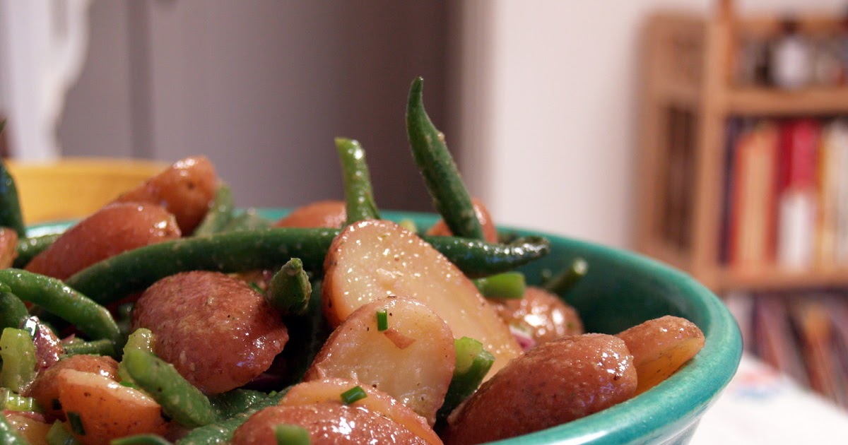 Recipe for Disaster... Fingerling Potato Salad with Green Beans