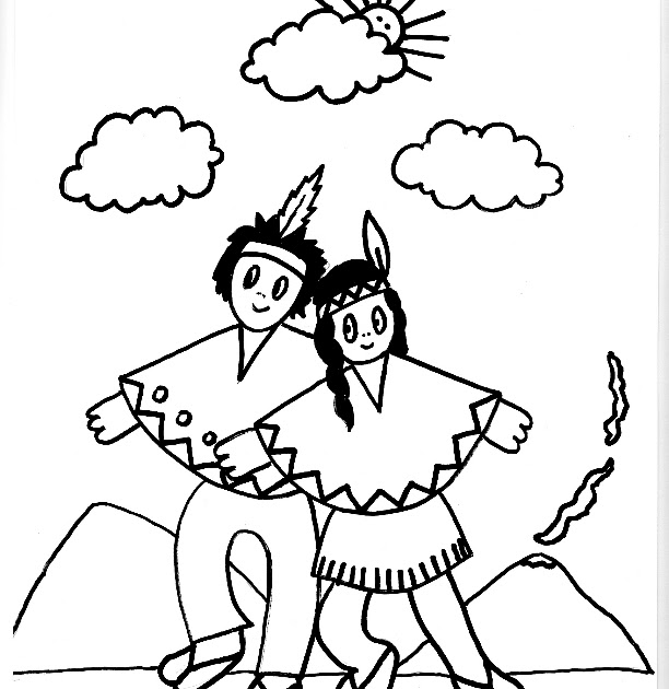 Lista 90+ Foto Imagenes De Personas Indigenas Para Colorear Alta