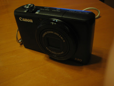 My new camera: Canon PowerShot S90