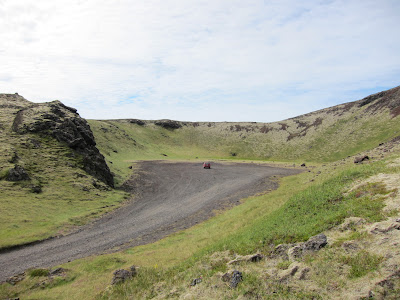 Parking Inside a Volcano