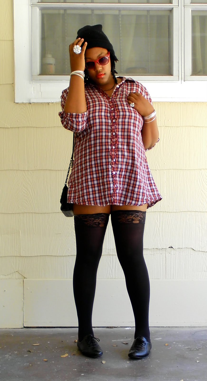Black Oxford Flats