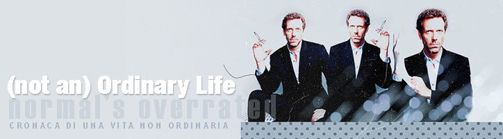 (not an) Ordinary Life - Normal's Overrated