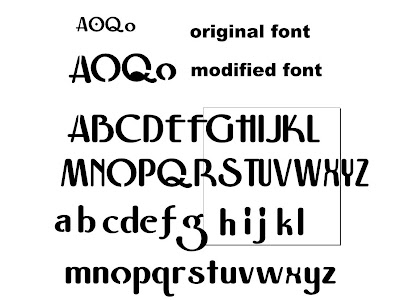If you decide to turn other fonts into a stencil font I'll be glad to post If you decide to turn other fonts into a stencil font I'll be glad to post
