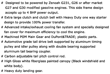 Radikal G30 RC Helicopter Feature 2