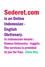 Dictionary English - Indonesia