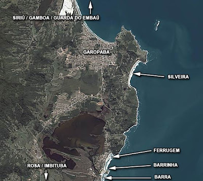 mapa garopaba sc