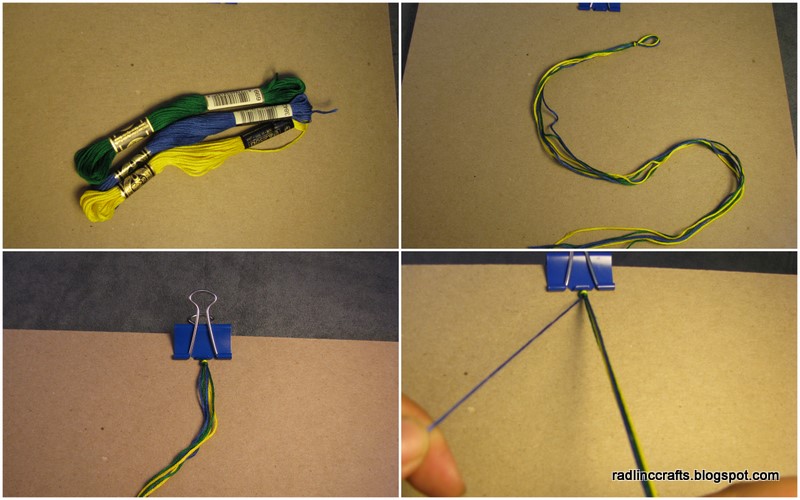 Rad Linc Crafts Chinese Staircase Friendship Bracelet