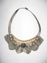 colier/ fabrick necklace (pret: 35 lei/ price: 10 EUR / $ 14)
