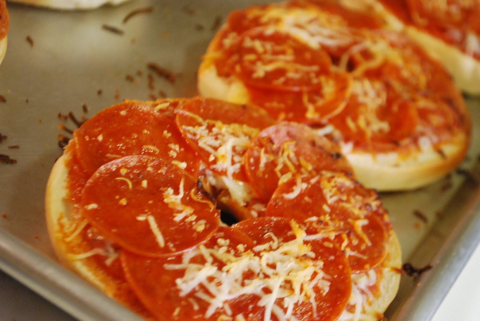 Delicious Dishes Bagel Pizzas