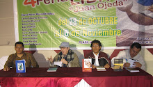 PRESENTACIÓN DE CENAREMOS EN MADRID, DE GERSON RAMÍREZ, IV FERIA DEL LIBRO DE NUEVO CHIMBOTE