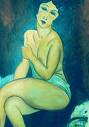 Amedeo Modigliani - donna in blu